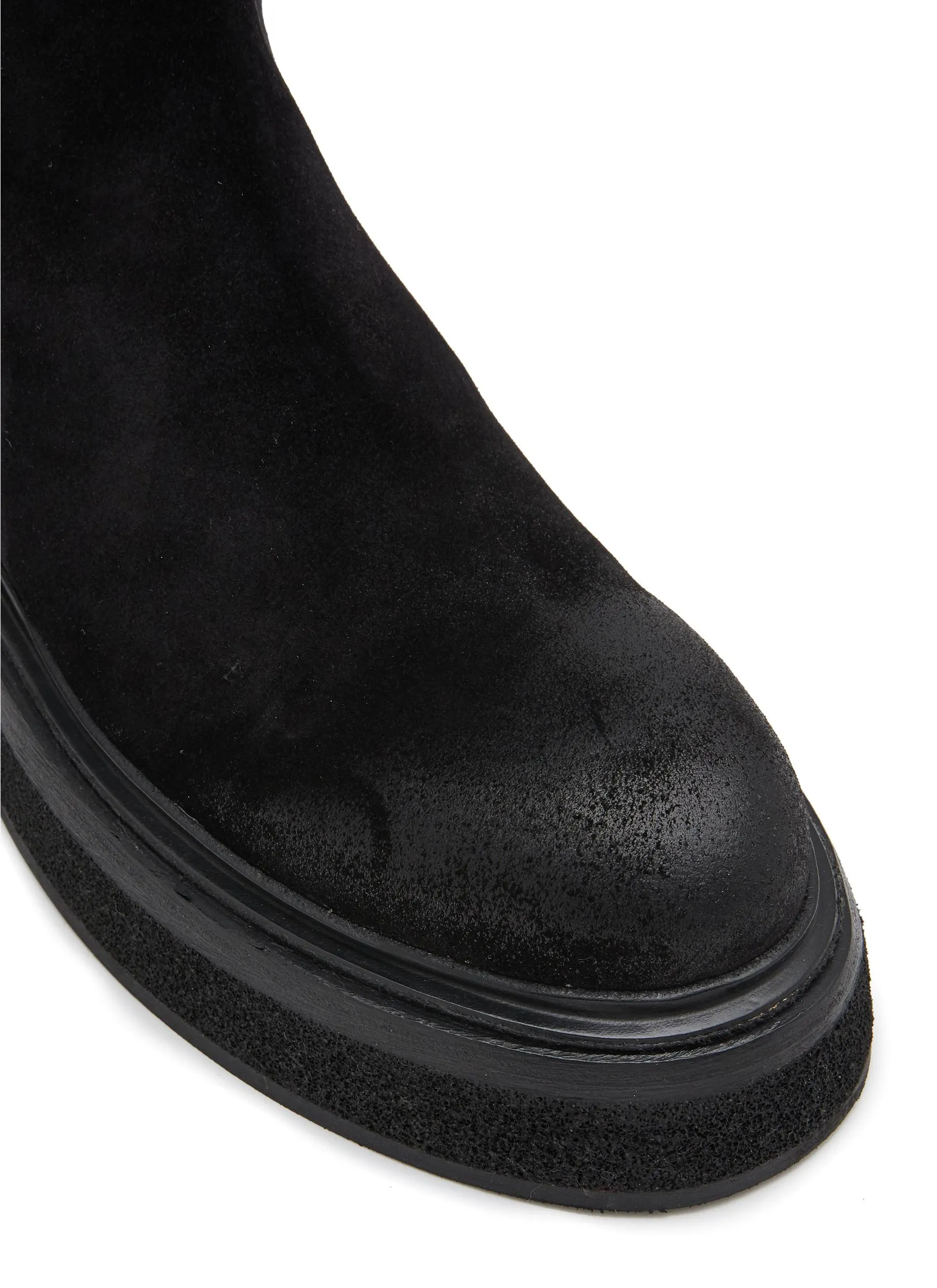 -----------MARSÈLL  ---- ------------ ----Zuccone Leather Boots --