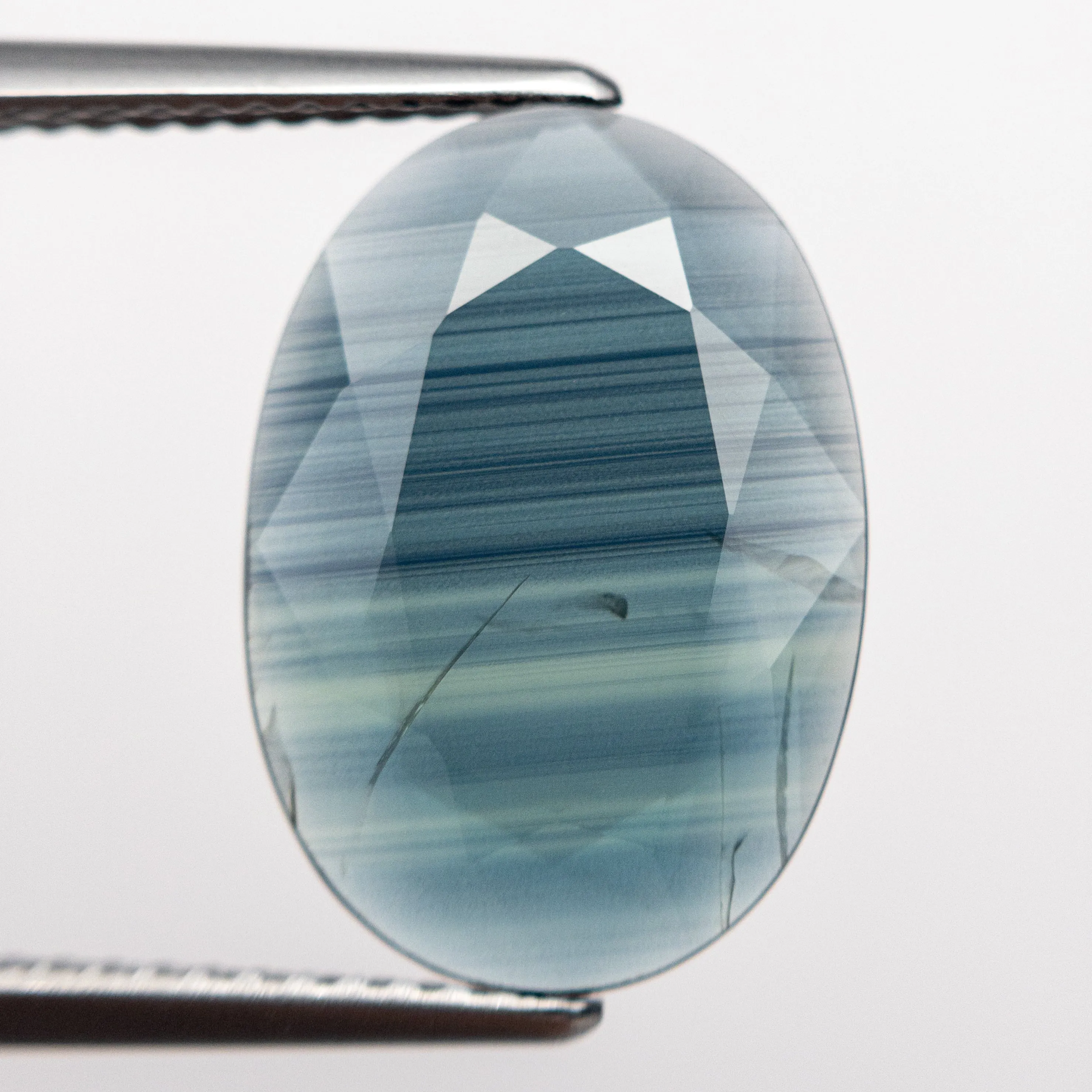3.59ct 15.32x10.80x1.93mm Oval Portrait Cut Sapphire 19255-06