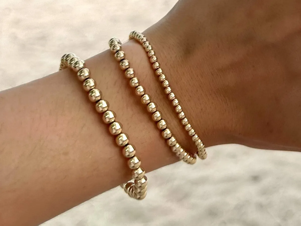 5+5+5mm Bead Bracelets