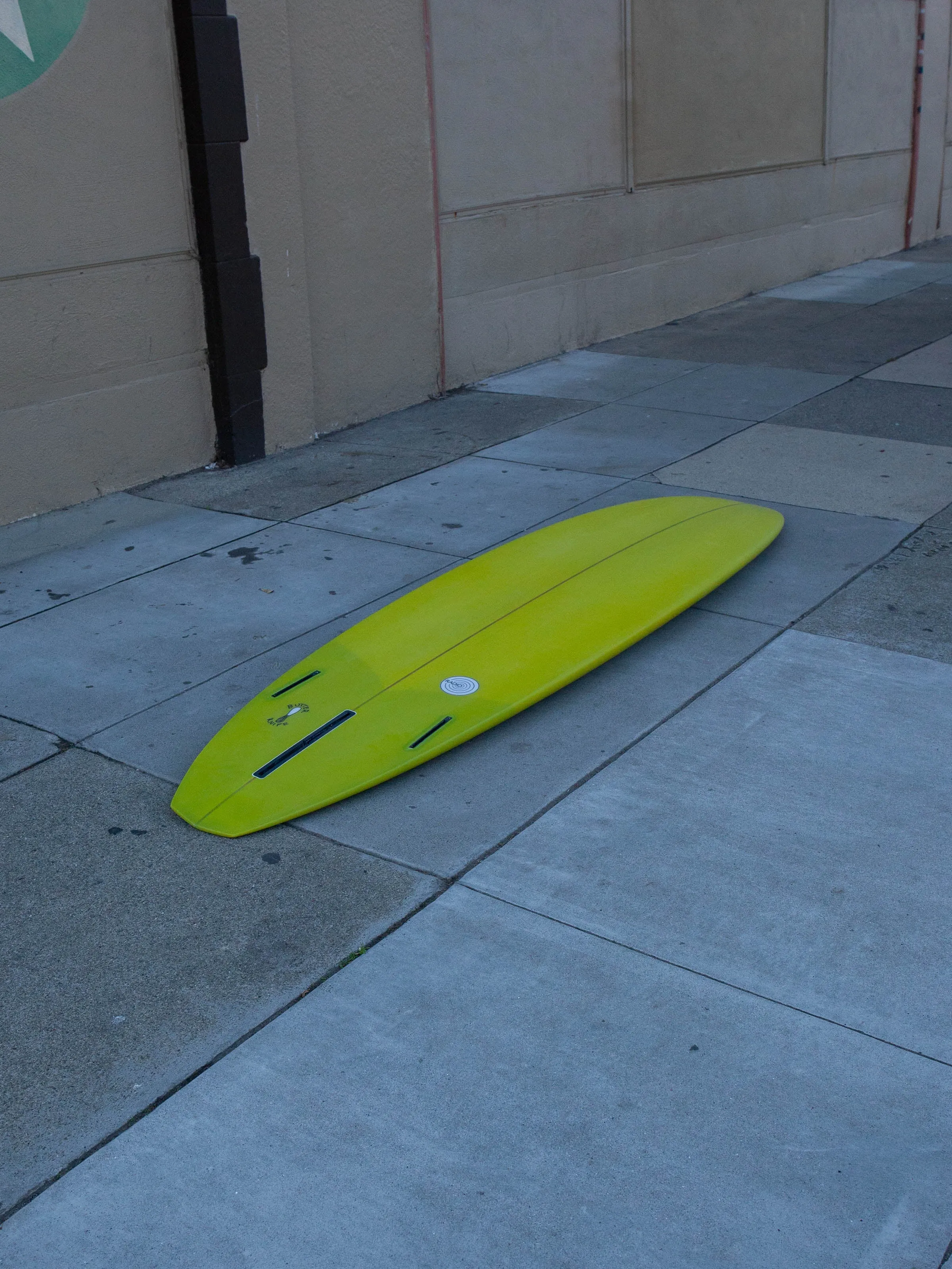 7'4 Radio Diamond Tail Egg - Chartreuse