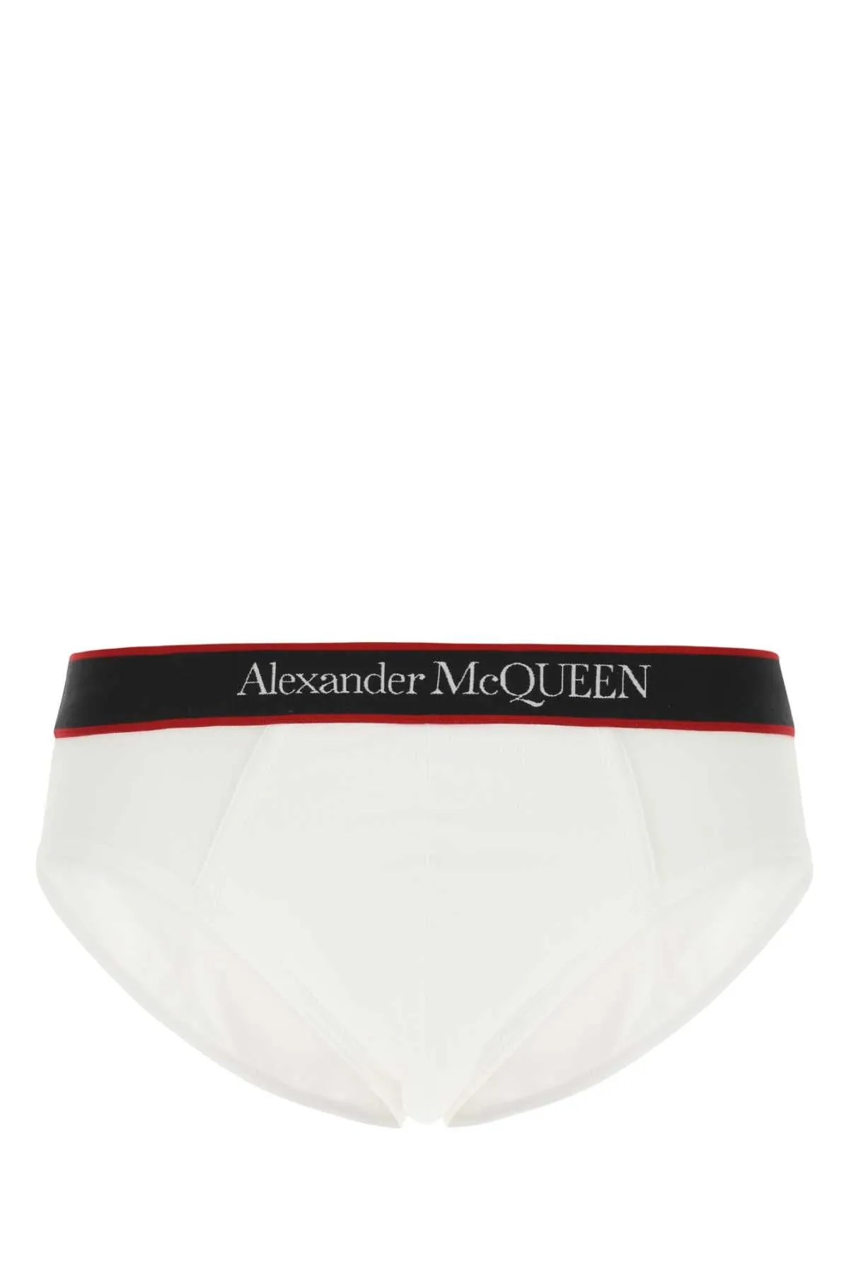 Alexander McQueen Logo-Waist Stretch Briefs