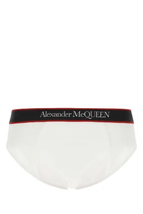 Alexander McQueen Logo-Waist Stretch Briefs