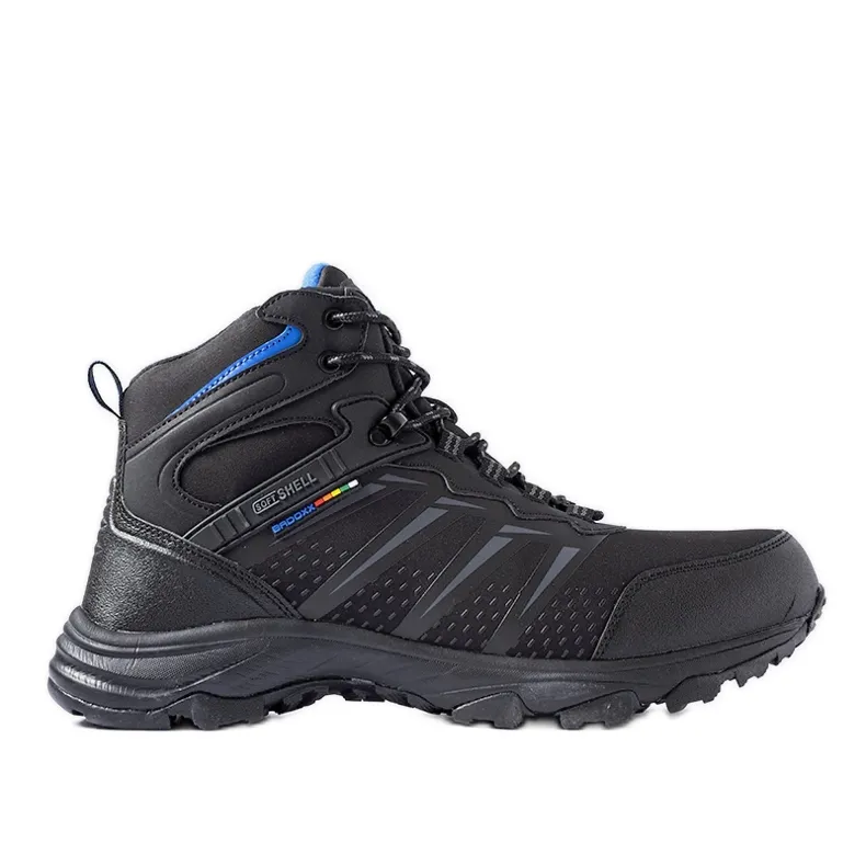 Black men's Venanzio trekking shoes