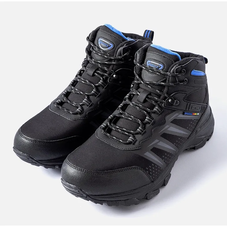 Black men's Venanzio trekking shoes