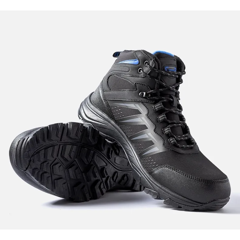 Black men's Venanzio trekking shoes