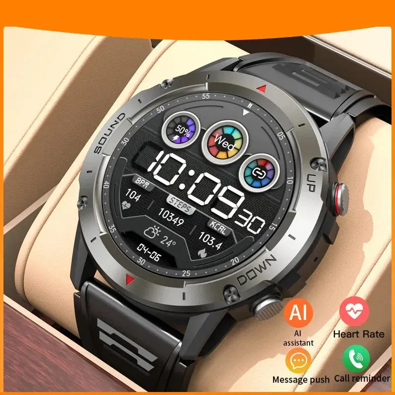 Bluetooth Call IP68 Waterproof Fitness Modes Custom Dial Sports Smartwatch