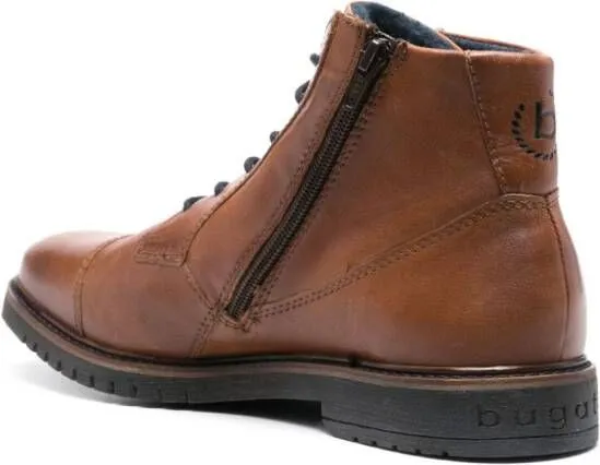 Bugatti Caj leather boots Brown