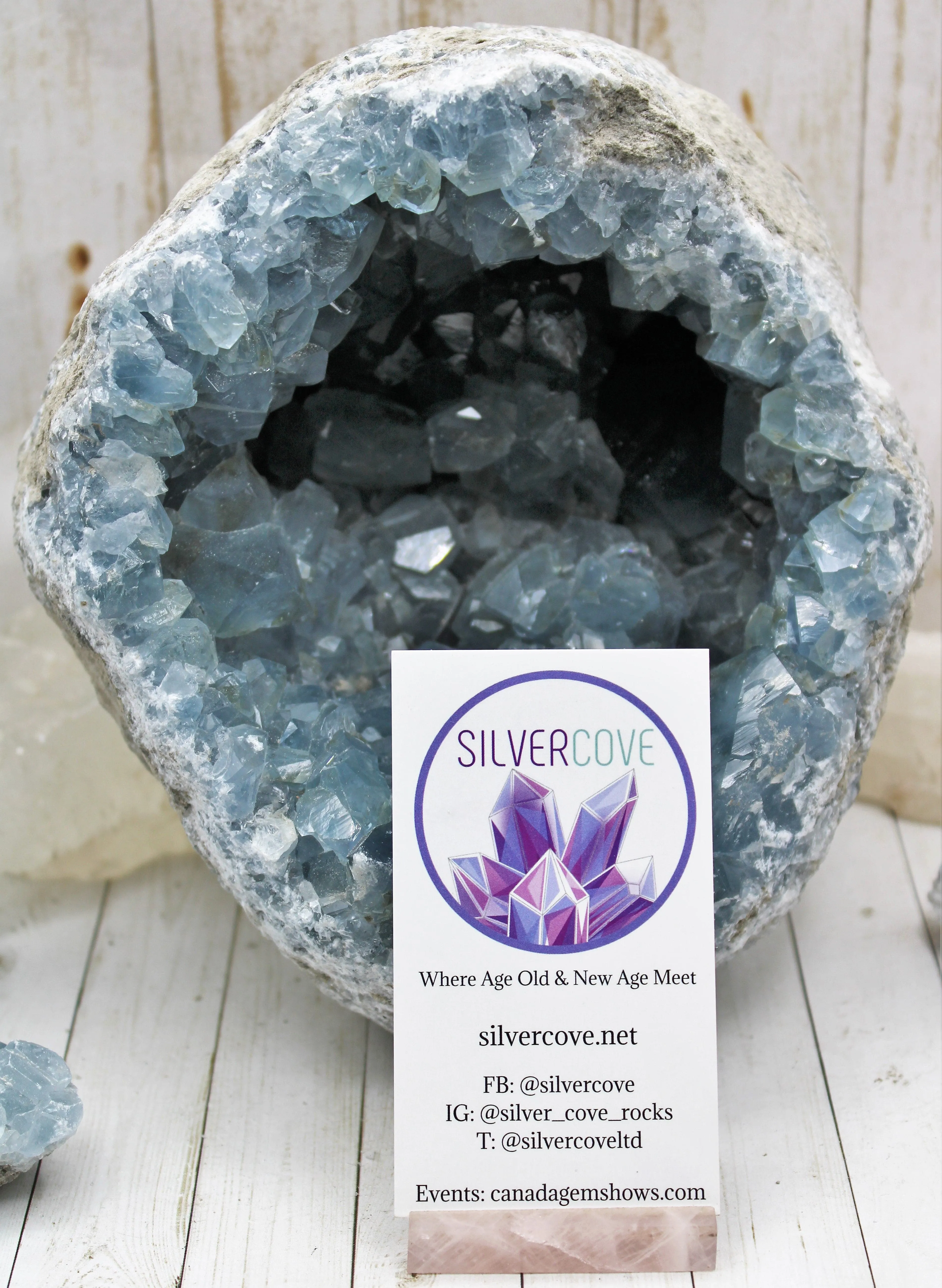 Celestite Cluster