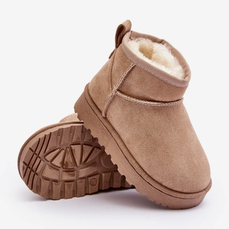 Children's Insulated Snow Boots Beige Nallita