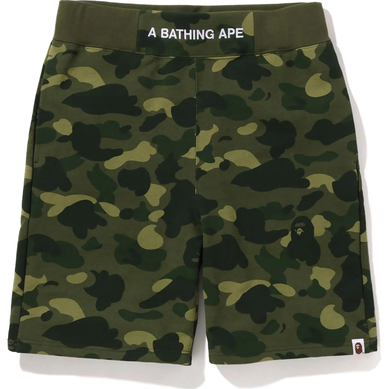 COLOR CAMO SWEAT SHORTS MENS