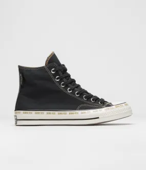 Converse Chuck 70 Hi Gore-Tex Shoes - Black / Toadstool Tan / Egret