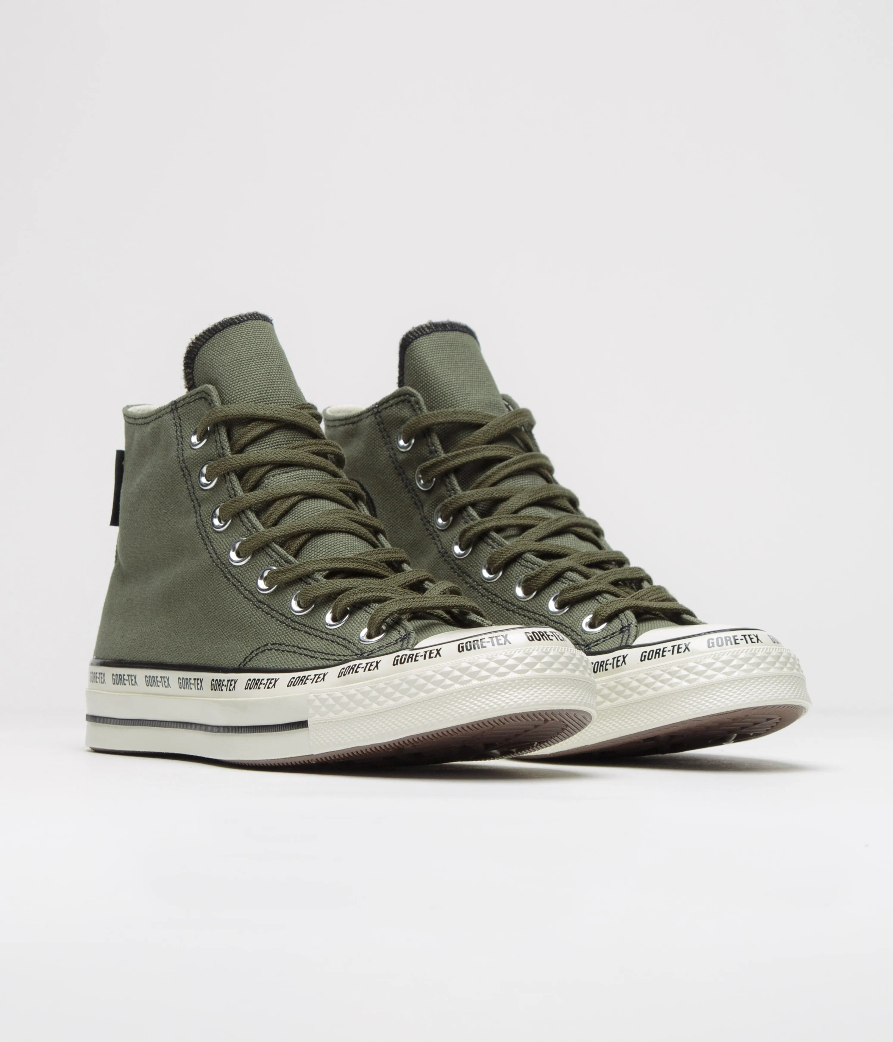 Converse Chuck 70 Hi Gore-Tex Shoes - Utility / Black / Egret