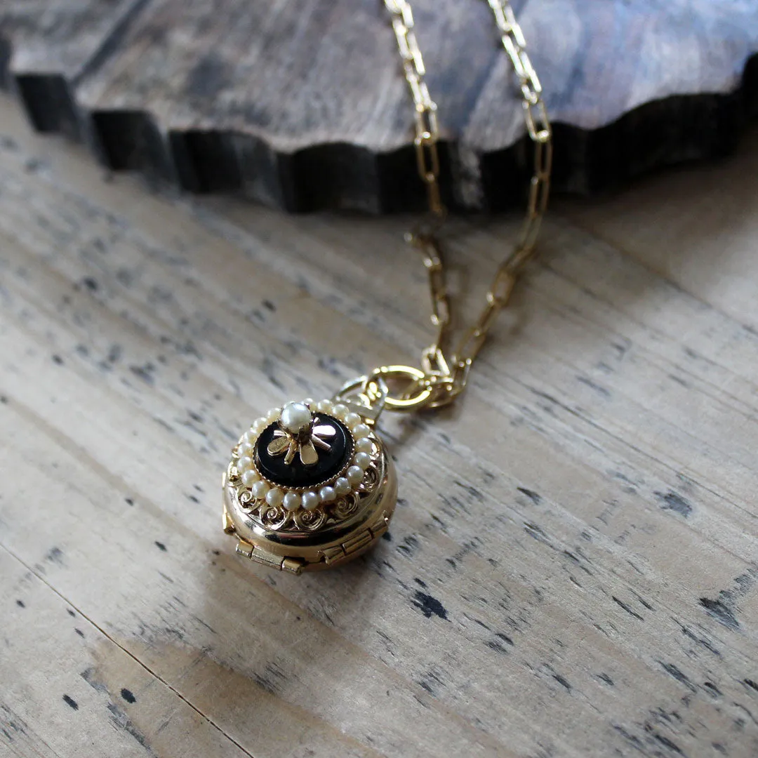 Coro Pearl Locket