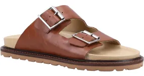 Hush Puppies Blakely Womens Leather Mule Sandal