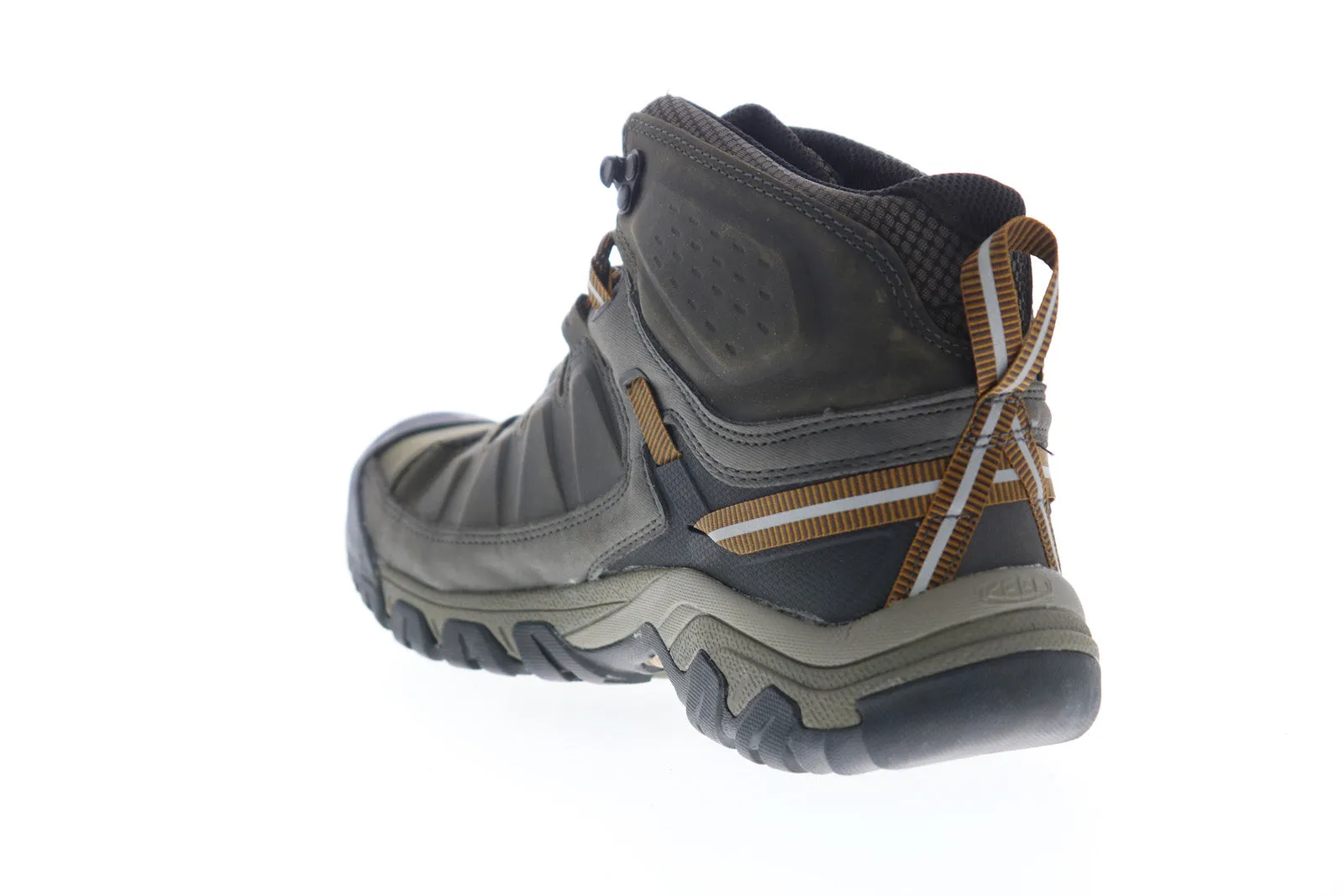 Keen Targhee III Waterproof Mid 1017787 Mens Green Leather Hiking Boots