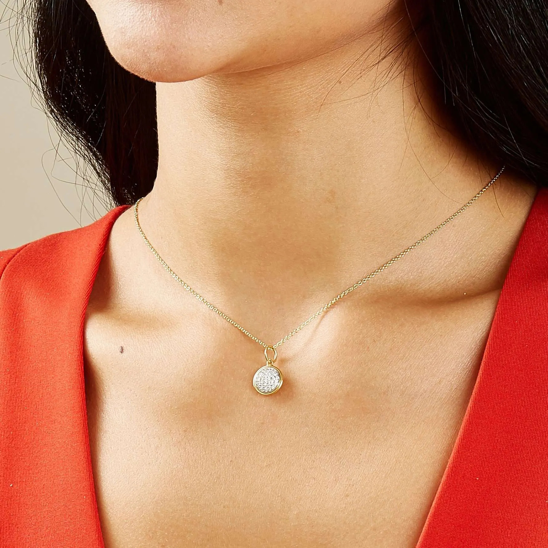 Large Chakra Birthstone Charm