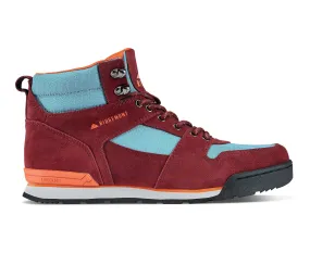 Men's Monty Hi - Burgundy/Sky