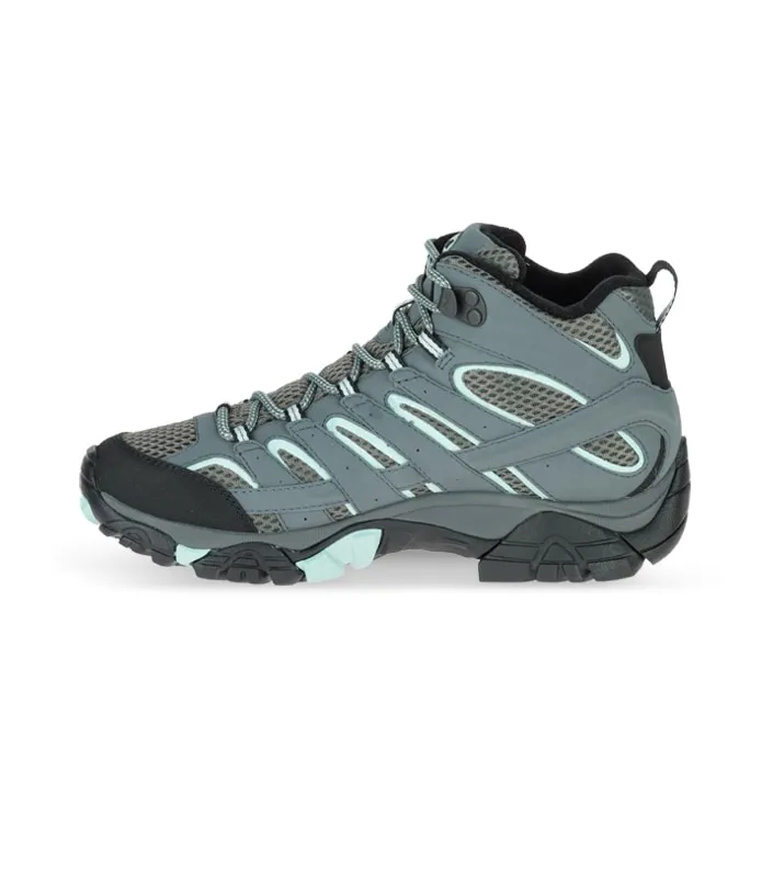 merrell moab 2 mid gore-tex (d wide) womens