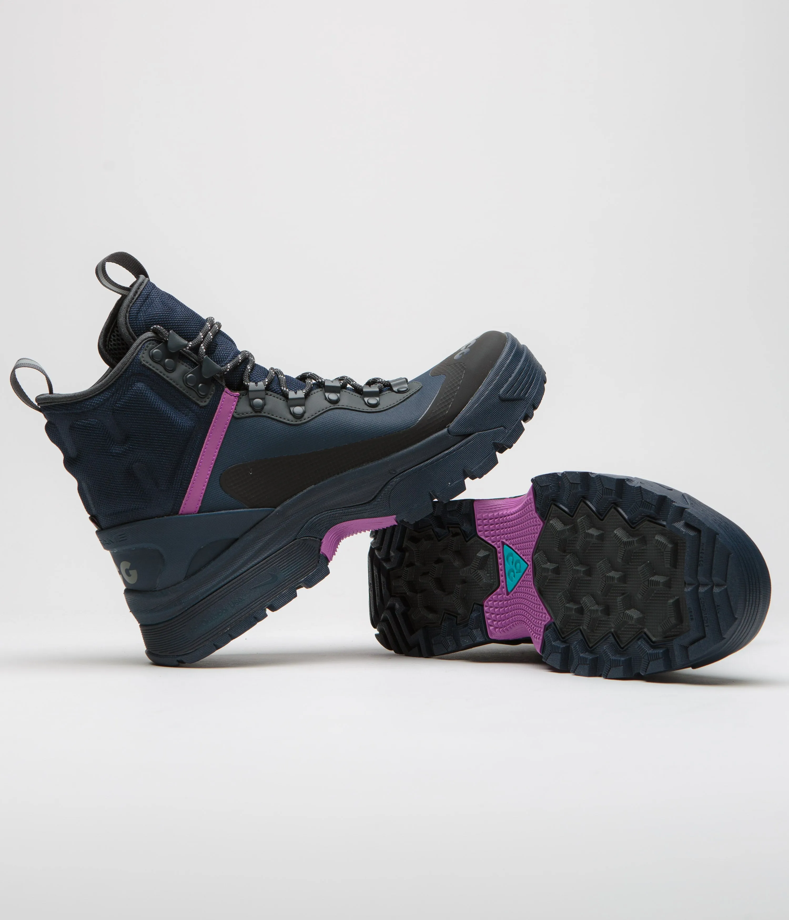 Nike ACG Gaiadome Gore-Tex Shoes - Obsidian / Teal Nebula - Anthracite