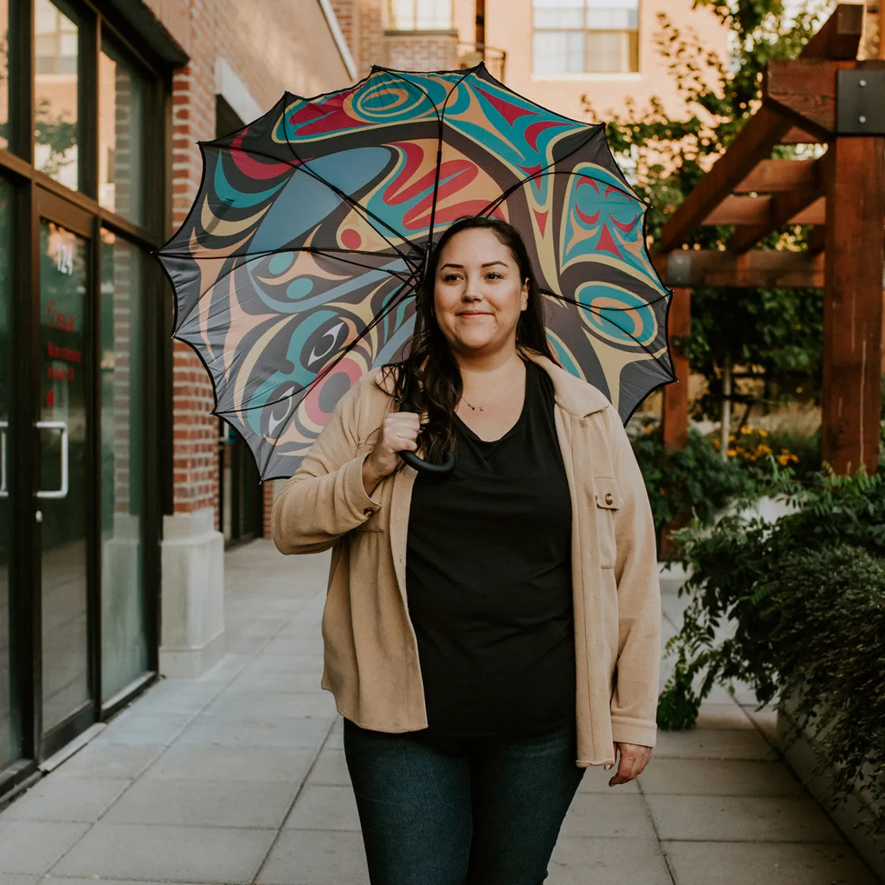 Pacific Umbrella | Whale by Maynard Johnny Jr.