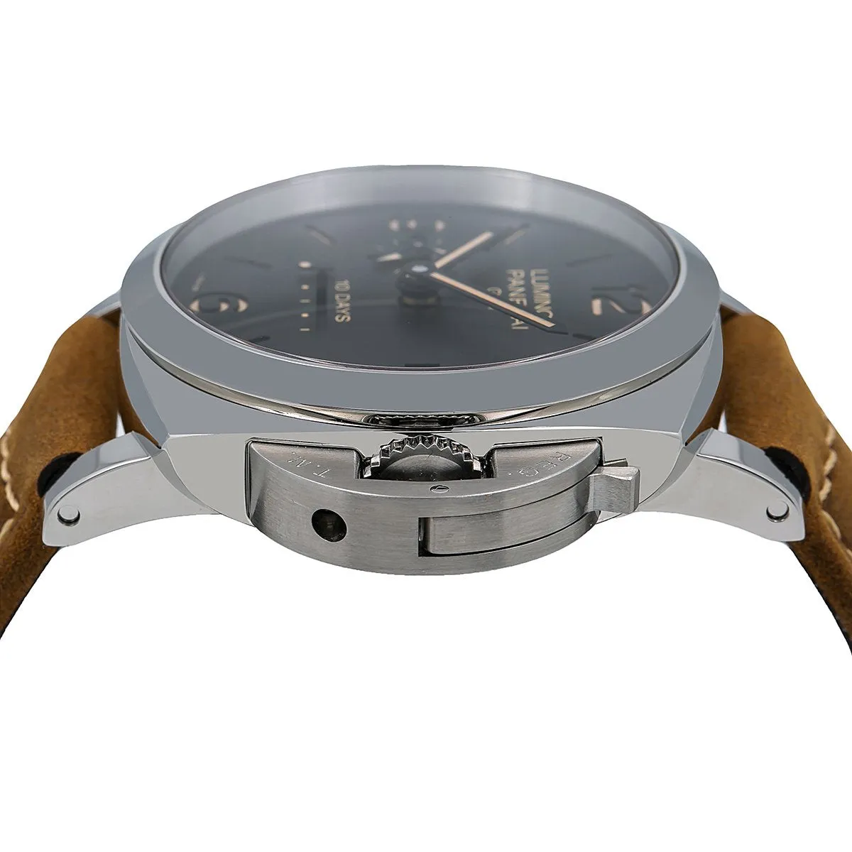 Panerai Luminor 1950 10 Days GMT PAM00533 44MM Black Dial With Calf Skin Bracelet