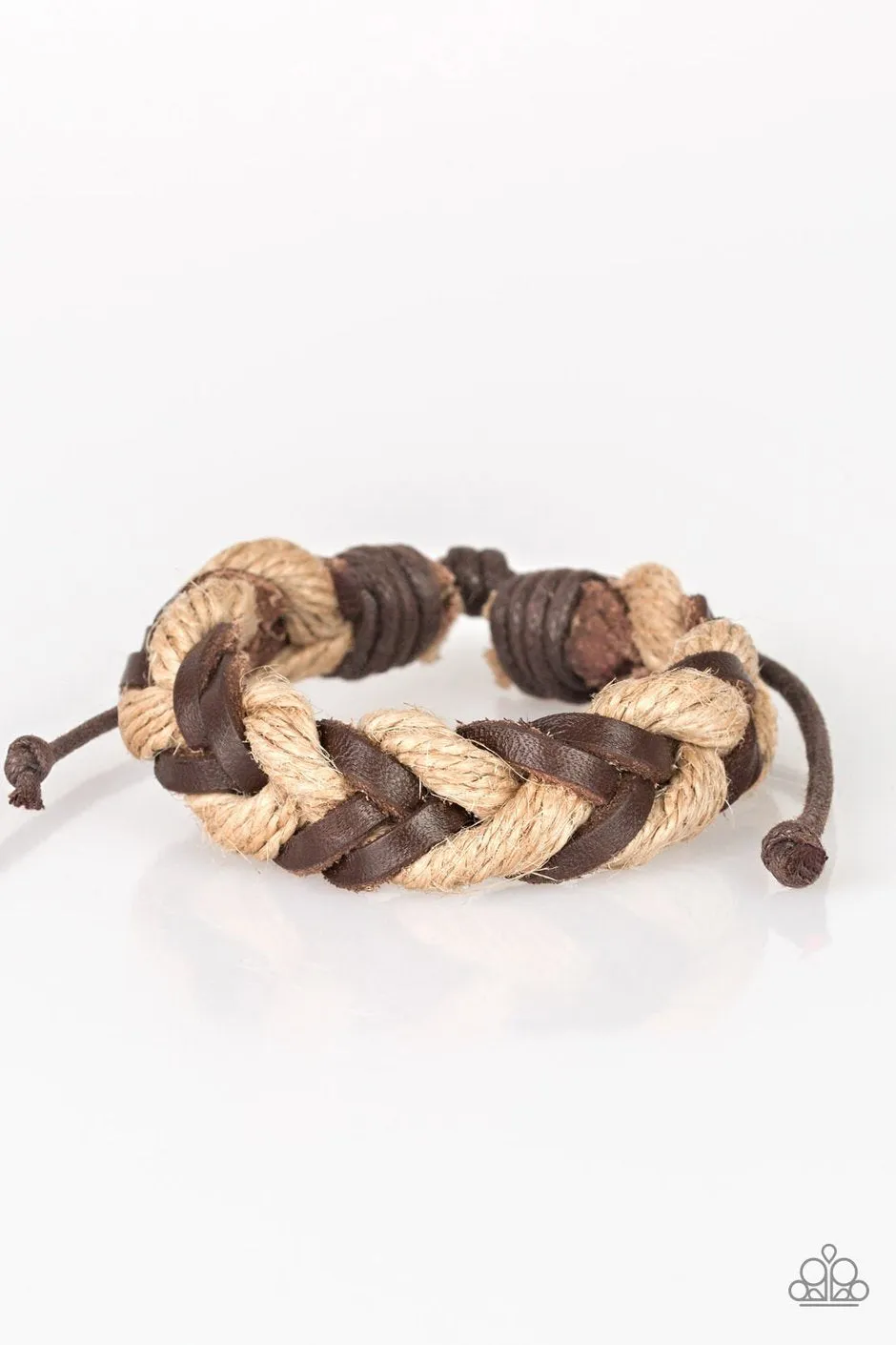 Paparazzi Trail Marker - Bracelet Brown