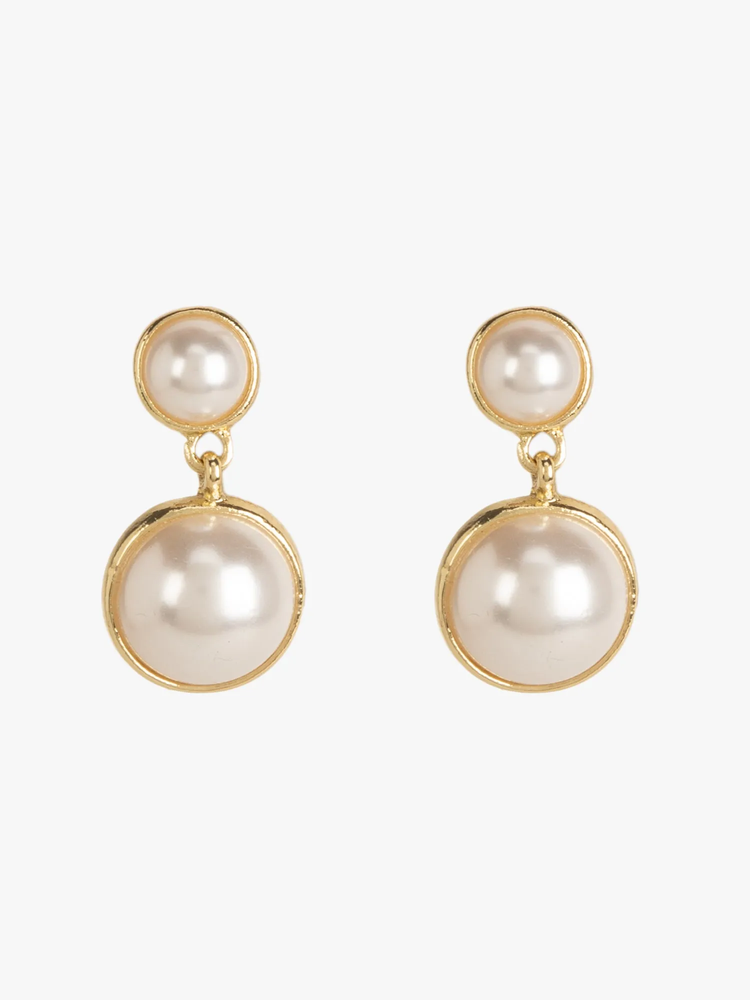 Pearl Swirl Elegant Earrings