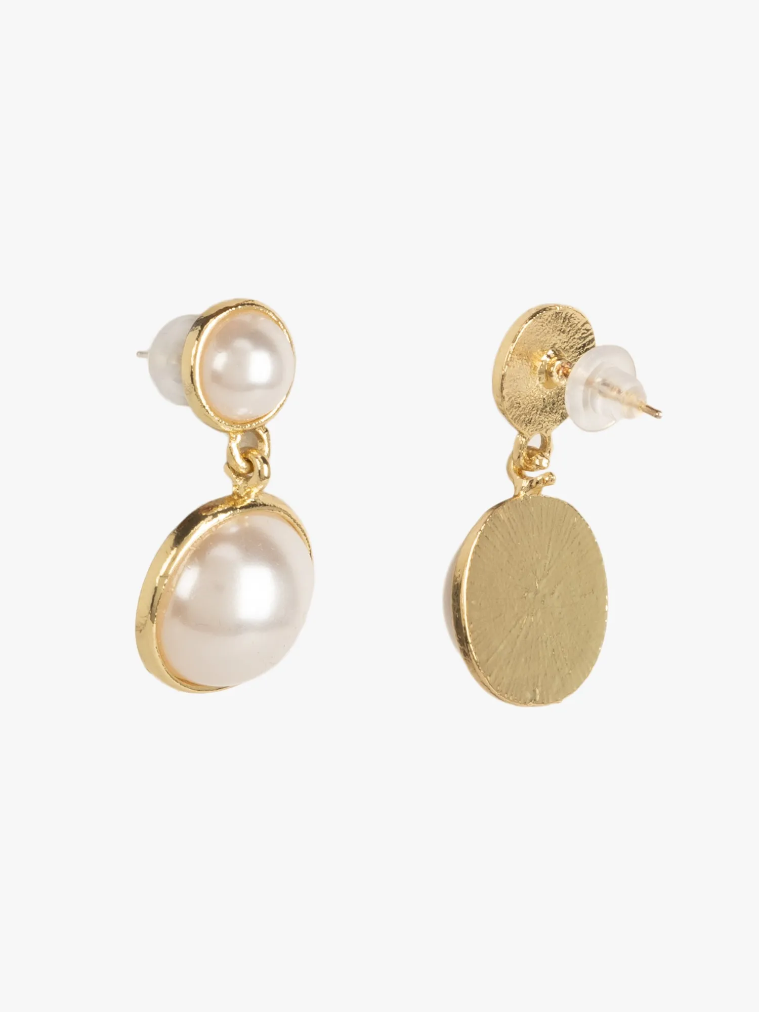 Pearl Swirl Elegant Earrings