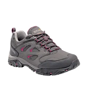 Regatta Womens/Ladies Holcombe IEP Low Hiking Boots (Steel/Vivacious) - UTRG3704