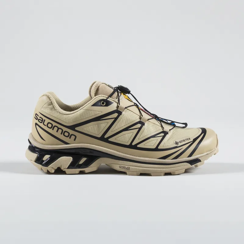 Salomon XT-6 GORE-TEX Shoes Safari Safari Black