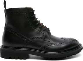 Scarosso Thomas leather boots Black