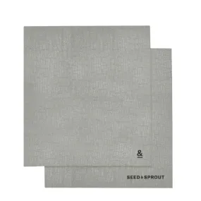 Seed & Sprout Cellulose Sponge Dish Cloth - 4pk