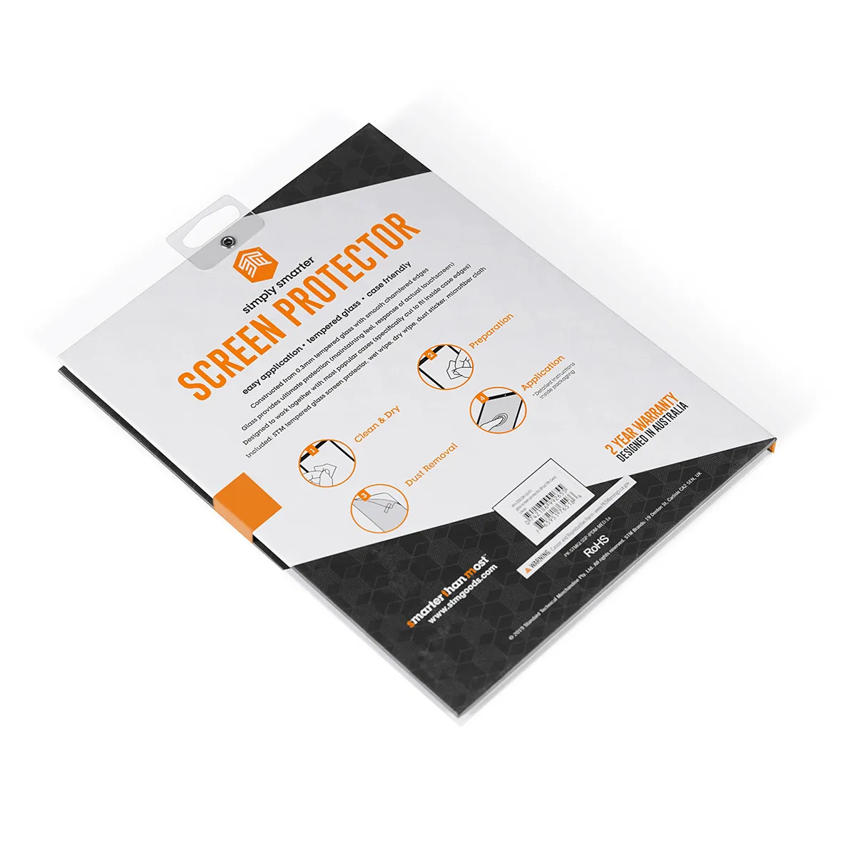 STM Glass Screen Protector iPad 10.9 10th Gen Clear