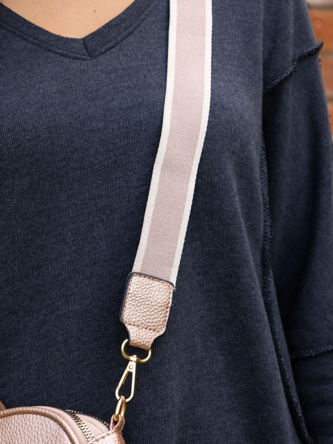 Twist Lock Strap Detail Bag