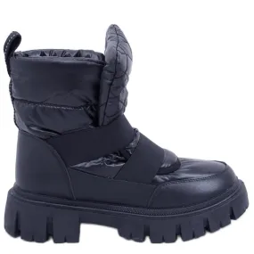 Women's Uffie Black snow boots