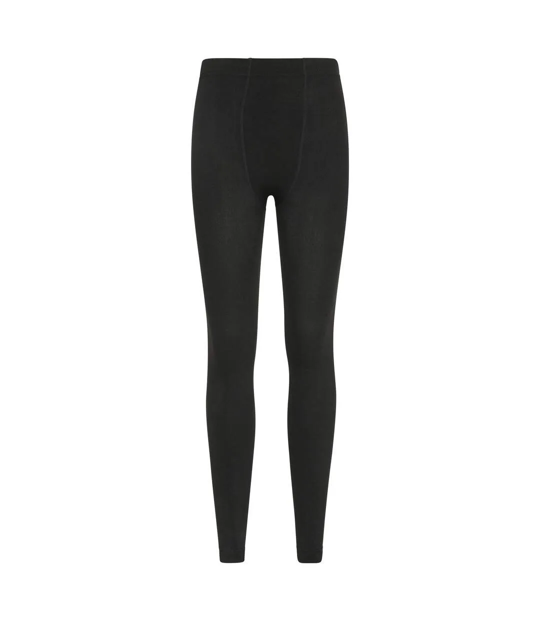 Womens/ladies fluffy fleece lined thermal leggings black Mountain Warehouse