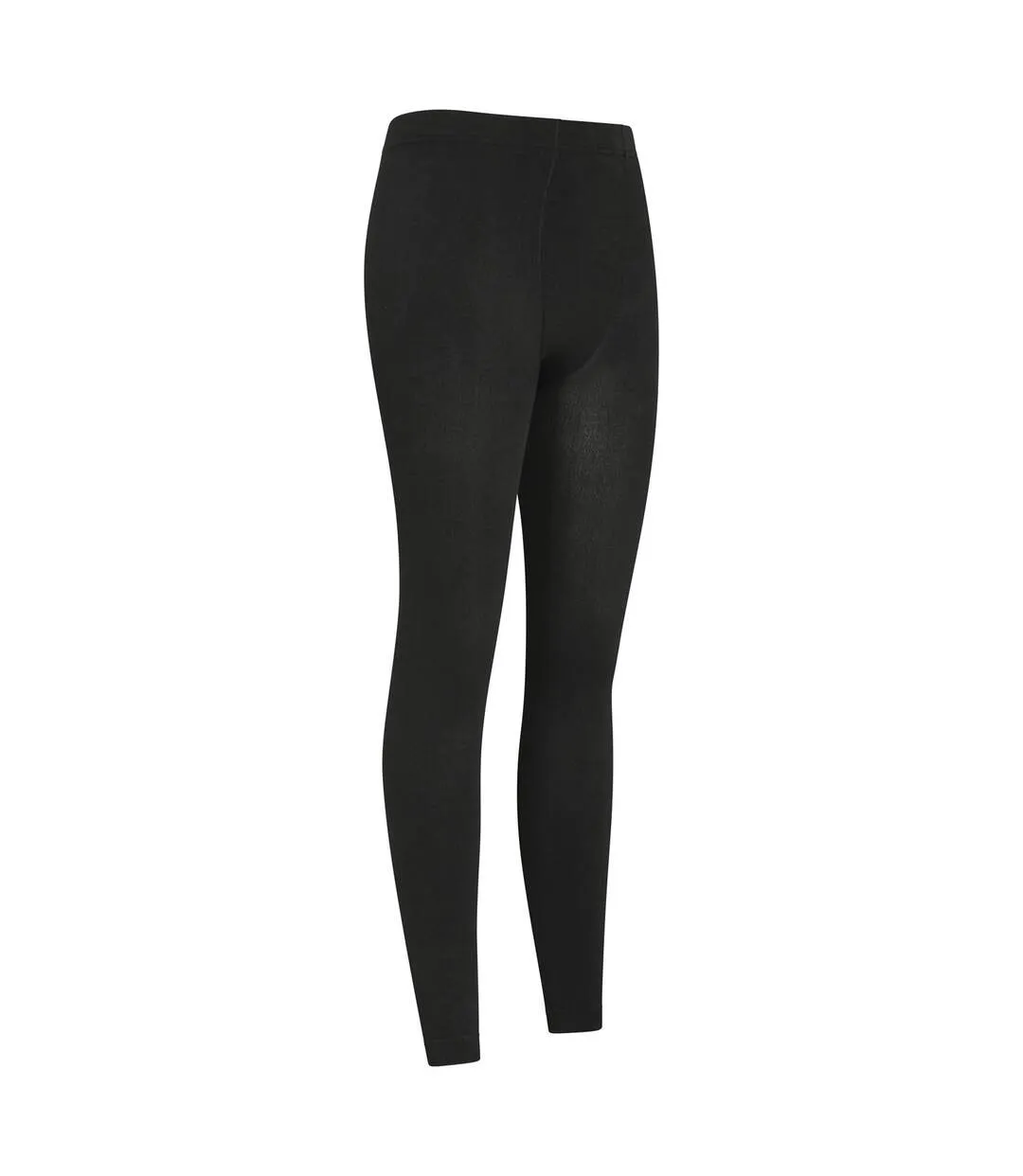 Womens/ladies fluffy fleece lined thermal leggings black Mountain Warehouse